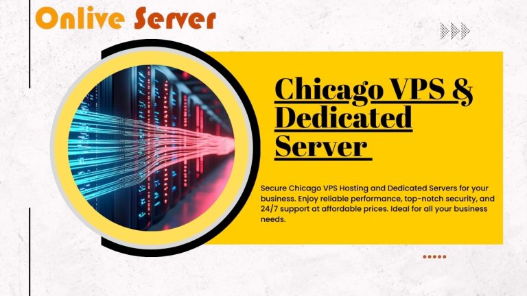 Chicago VPS and Dedicated Server hosting with server racks