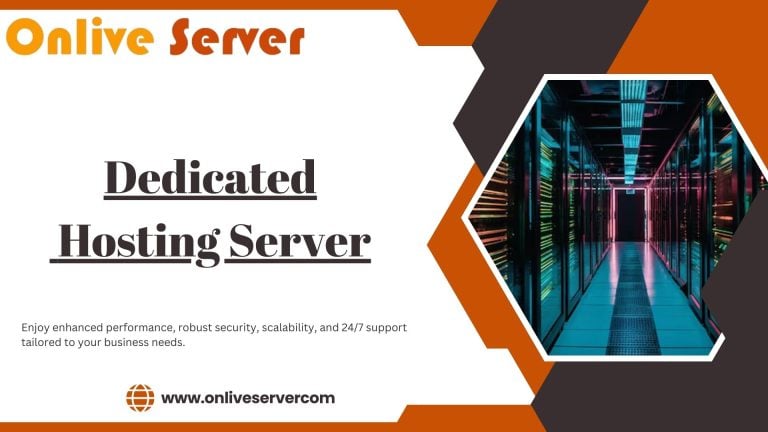 Feel Free to purchase or looking after hardware in Dedicated Server