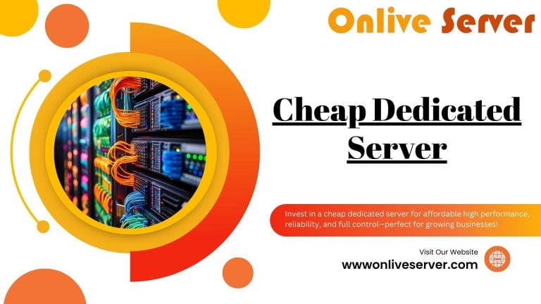 Why Should you invest in a Cheap Dedicated Server?