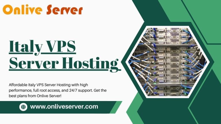 Cheap & Best Italy VPS Server Hosting Plans By Onlive Server