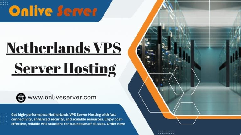 Netherlands VPS Server Hosting from Onlive Server