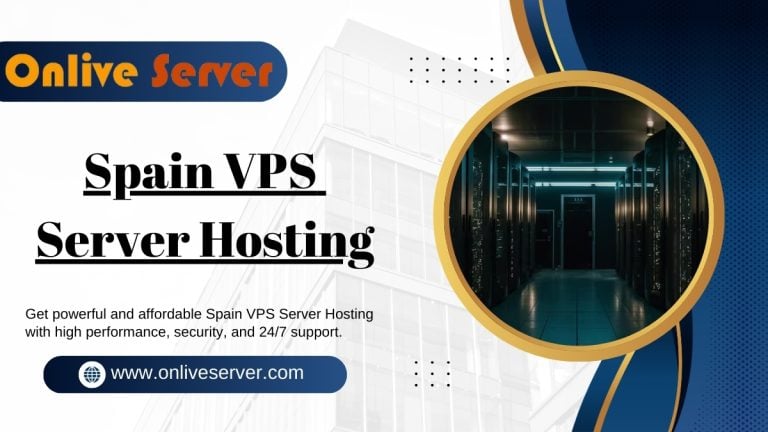 Affordable Spain VPS Server Hosting with high performance, security, and 24/7 support by Onlive Server for businesses and developers.