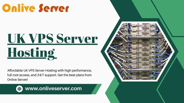 Affordable UK VPS Server Hosting with high performance, full root access, and 24/7 support. Get secure and scalable hosting from Onlive Server.