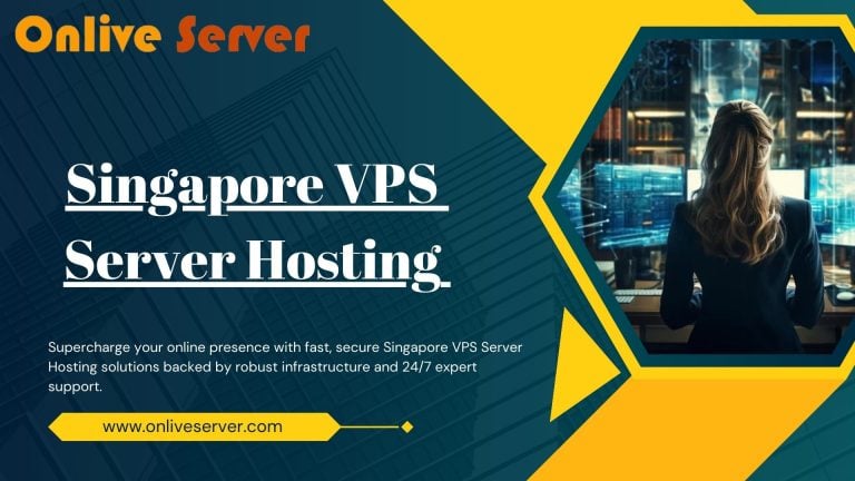 Singapore VPS Server Hosting: Innovation and Stability for Your Business