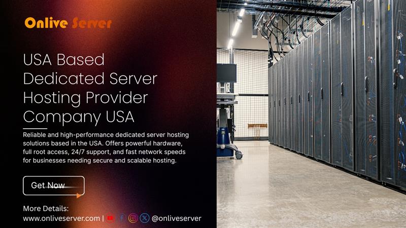 USA Based Dedicated Server Hosting Provider Company USA