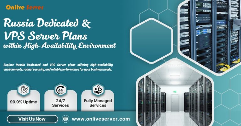 Russia Dedicated Server Plans within High-Availability Environment