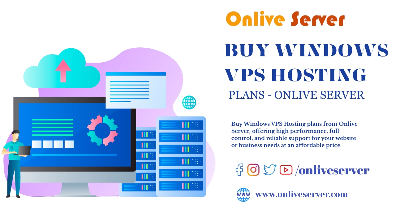 Buy Windows VPS Hosting Plans - Onlive Server