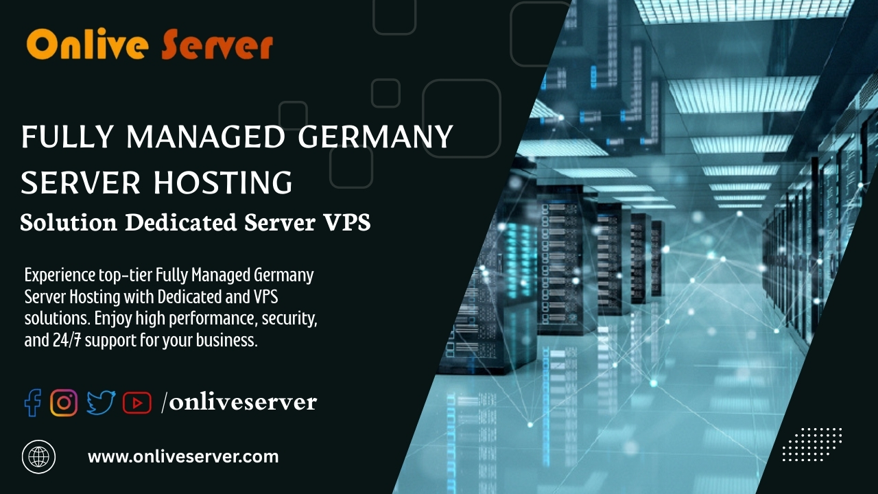 Fully Managed Germany Server Hosting provides businesses with a powerful, hands-off solution for hosting digital assets while ensuring.