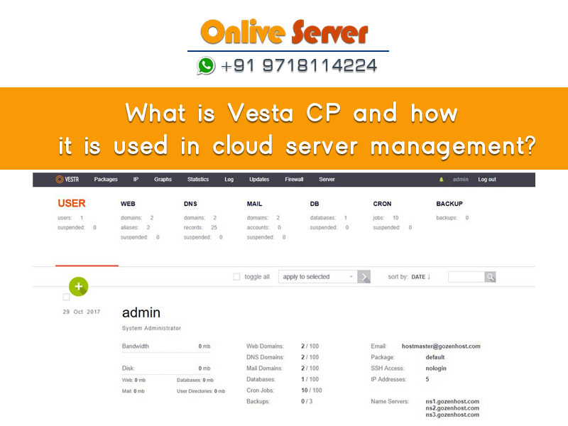 Vesta Control Panel | How to Use VestaCP | Major Benefits of VestaCP
