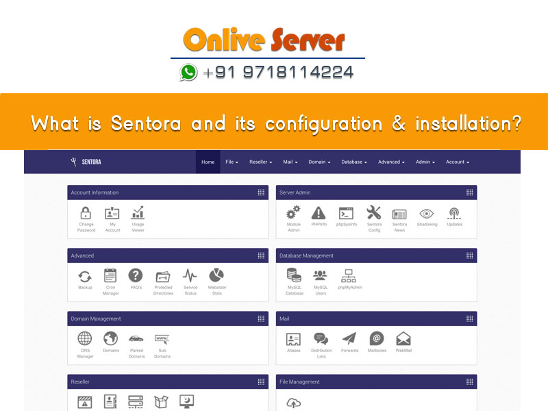 What is Sentora – How to Install Sentora Web CPanel – Onlive Server