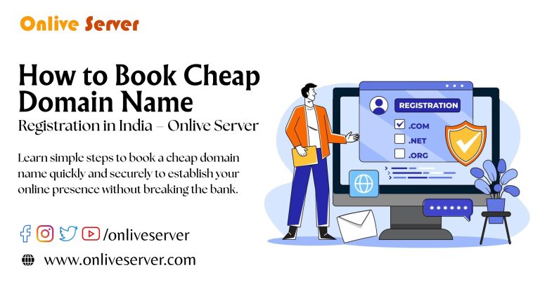 How to Book Cheap Domain Name Registration in India - Onlive Server