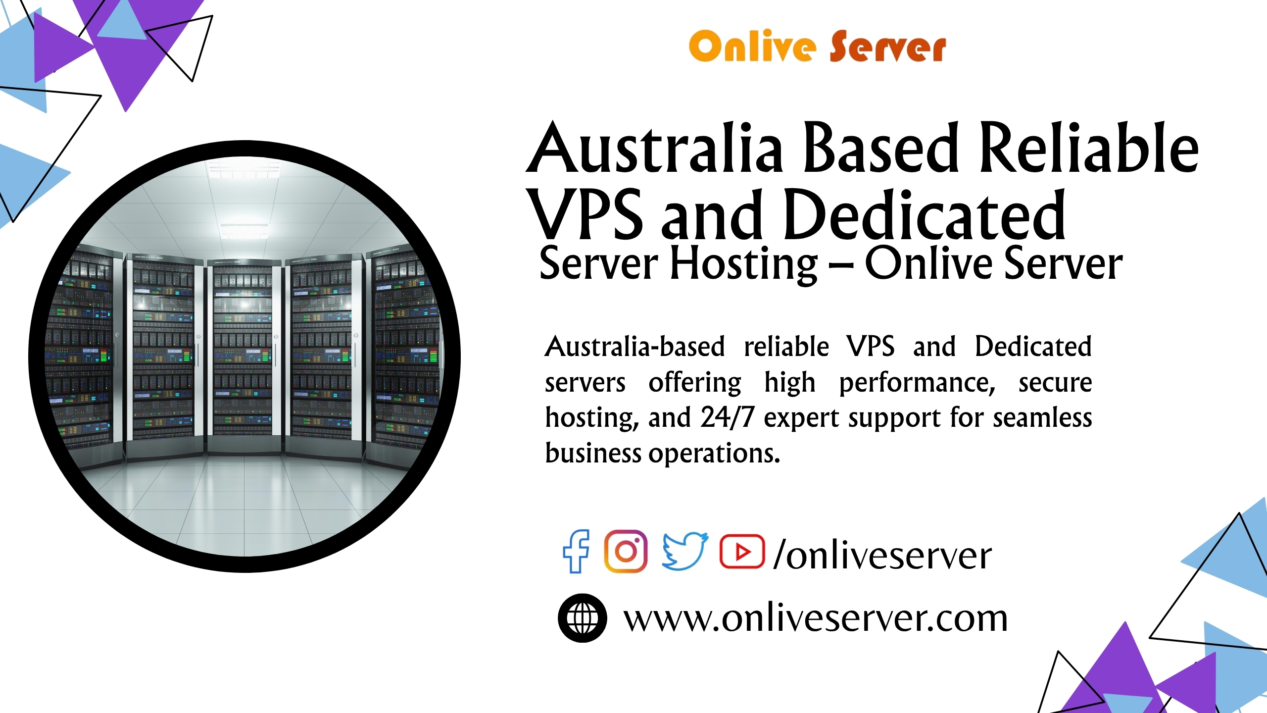 Australia based Reliable VPS and Dedicated Server Hosting – Onlive Server