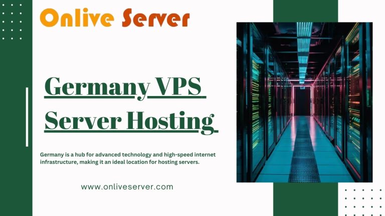 Powerful VPS Server Hosting in Germany by Onlive Server