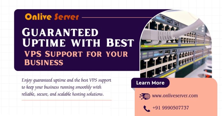 Guaranteed Uptime with Best VPS Support for your Business