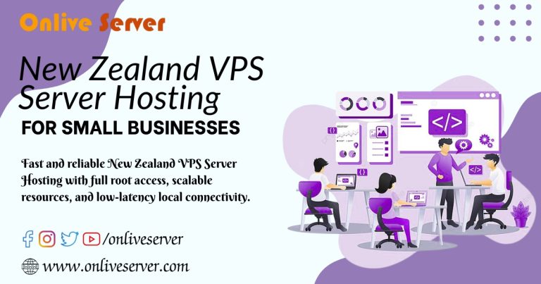 New Zealand VPS Server Hosting for Small Businesses
