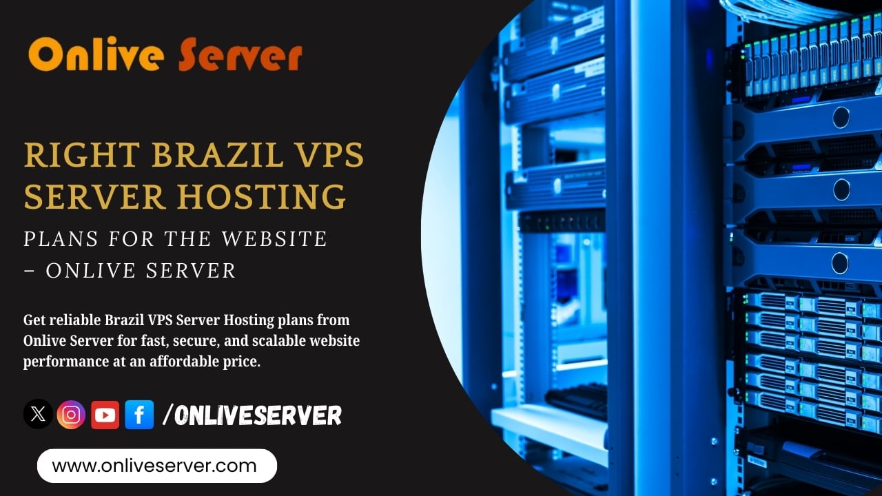 Right Brazil VPS Server Hosting Plans Website Onlive Server