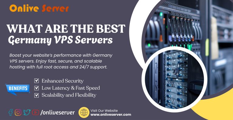 Experience Seamless Hosting with Onlive Server’s Germany VPS Server