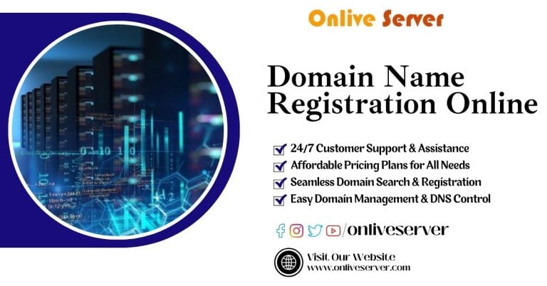 Book Domain Name Registration Online