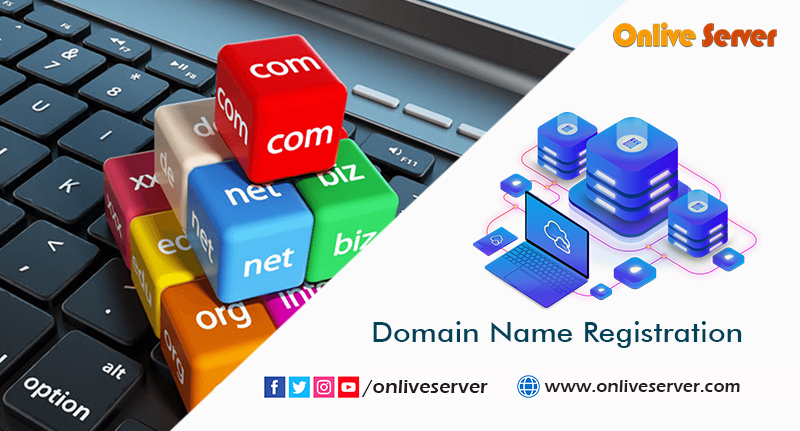 How to book a domain name registration online from Onlive Server