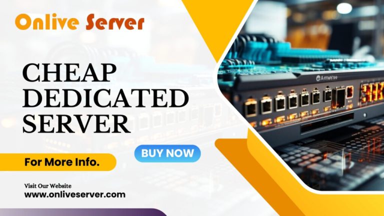 Let's Get More Information About Cheap Dedicated Server Hosting