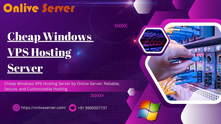 Cheap Windows VPS Hosting Server Affordable Solutions