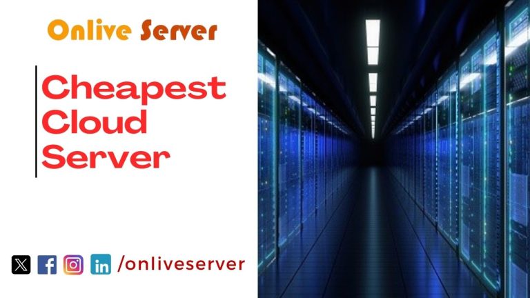 Cheapest cloud server