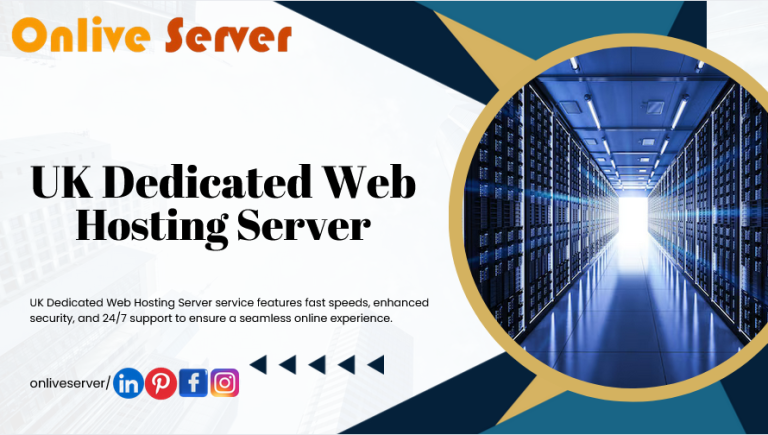 Onlive Server: The Ultimate Solution for a Reliable UK Dedicated Web Hosting Server