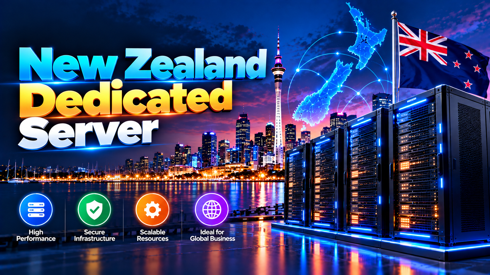 New Zealand Dedicated Server