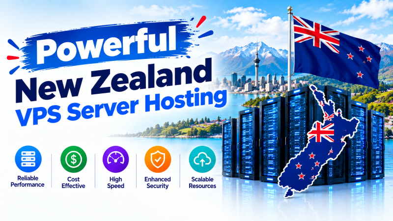 New Zealand VPS Server Hosting