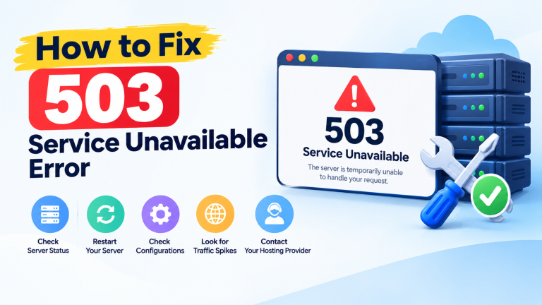 How to Fix 503