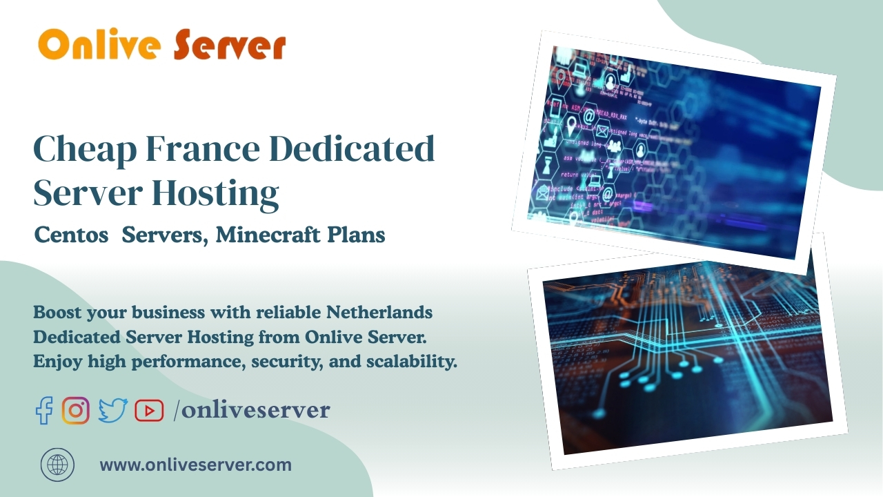 Cheap France Dedicated Server Hosting centos Servers, minecraft Plans