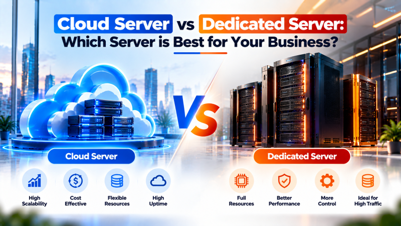 Cloud Server vs Dedicated Server