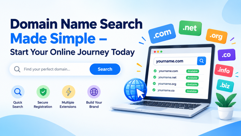 Domain Name Search Made Simple