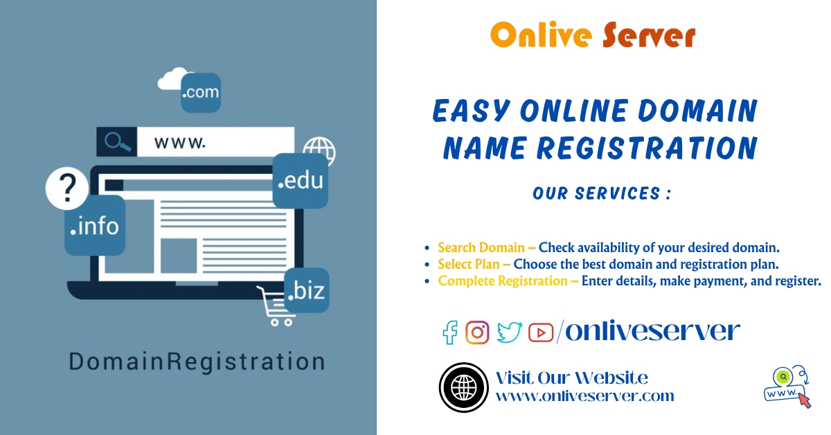 All About Domain NamEasy Online Domain Name Registratione Online Building