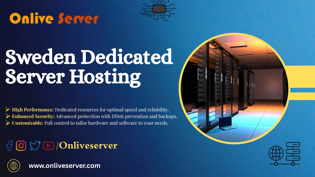 Sweden Dedicated Server Hosting Plans with Extra Bandwidth Facility
