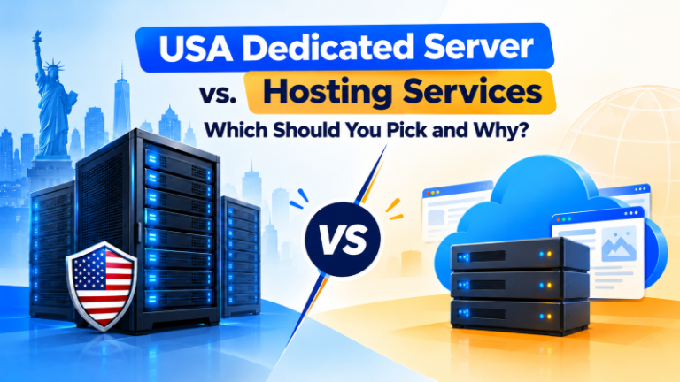 USA Dedicated Server vs. Hosting Services