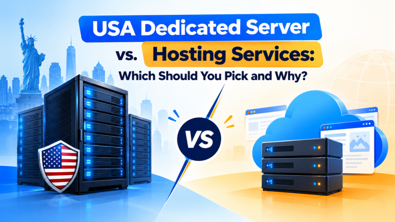 USA Dedicated Server vs. Hosting Services