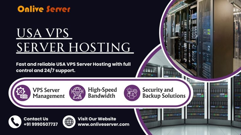 Bring Your Business to Live with Our USA VPS Server Hosting Services