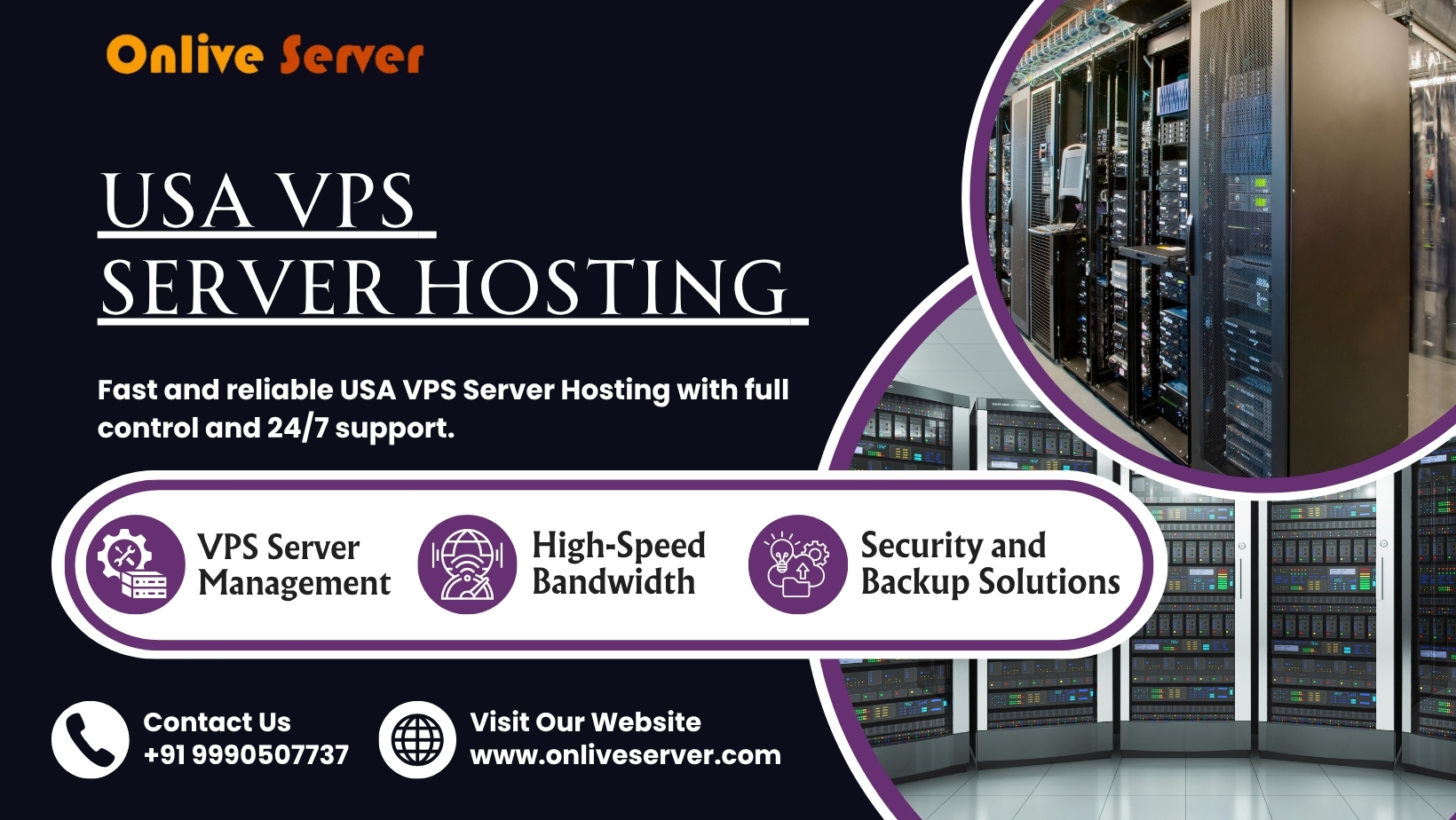 Bring Your Business to Live with Our USA VPS Server Hosting Services