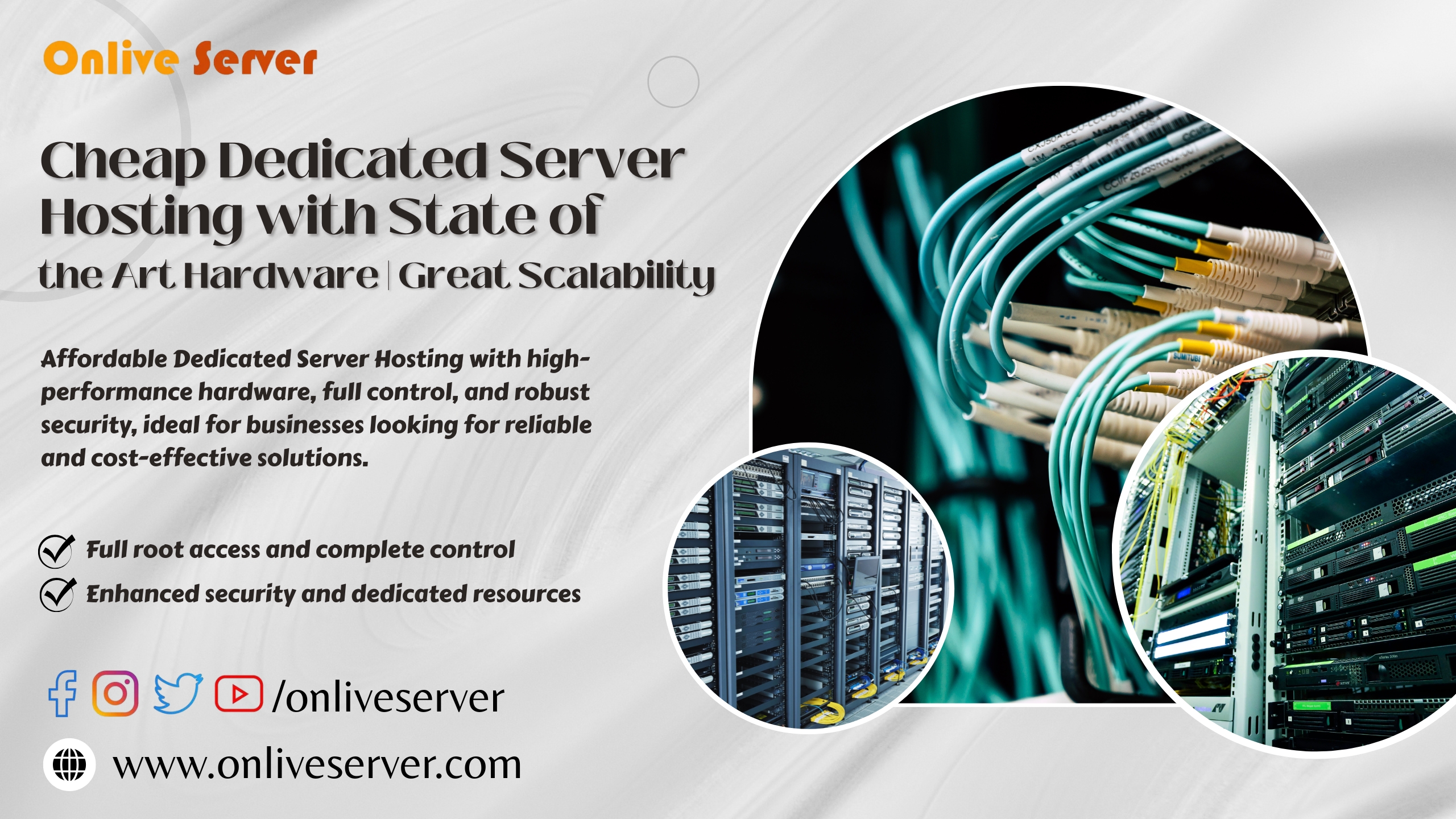 Cheap Dedicated Server Hosting with State of the Art Hardware Great Scalability