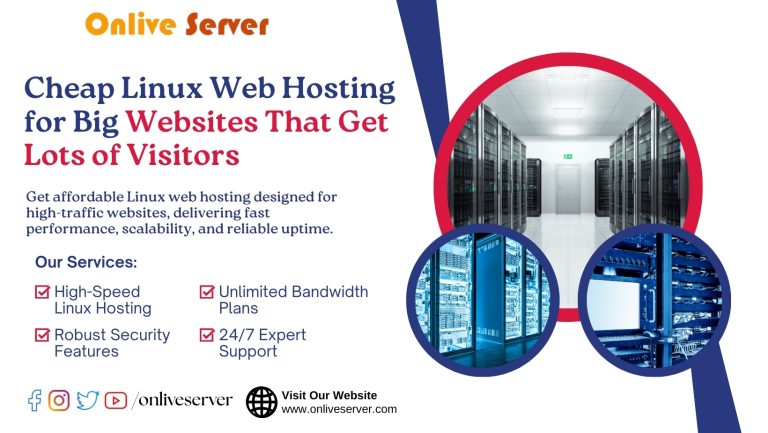 Cheap Linux Web Hosting for Big Websites That Get Lots of Visitors