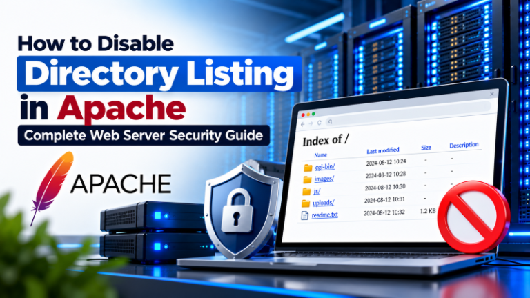 Disable Directory Listing in Apache