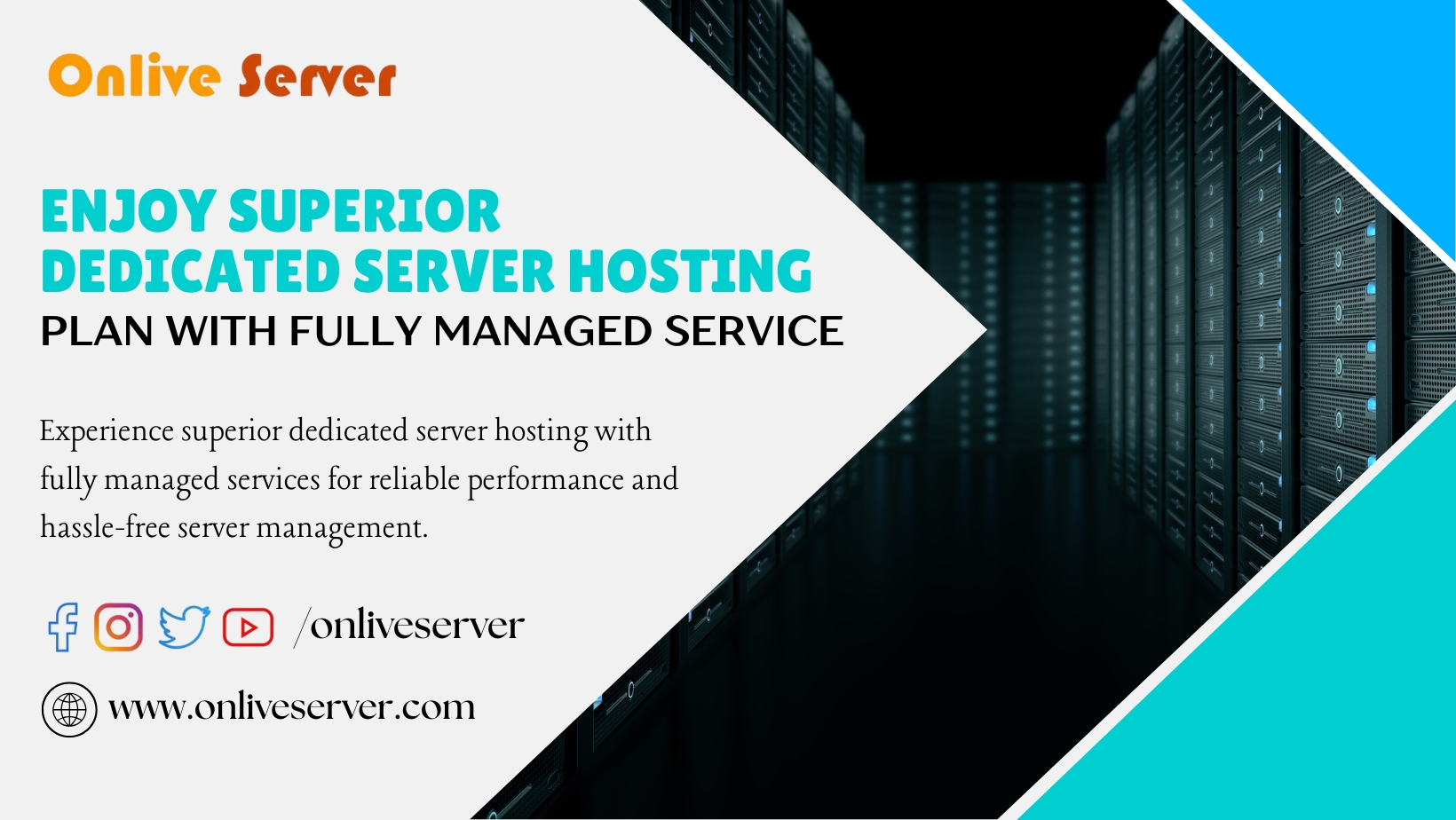 Enjoy Superior Dedicated Server Hosting Plan with Fully Managed Service