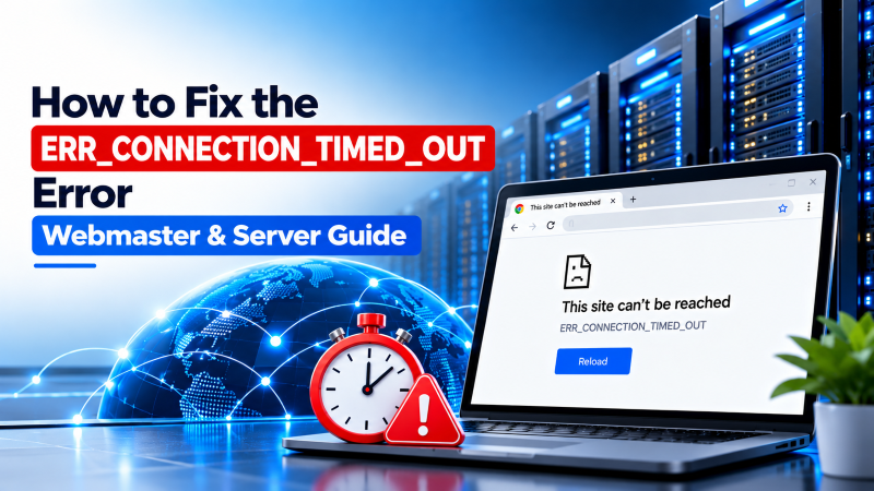 Fix the ERR_CONNECTION_TIMED_OUT Error