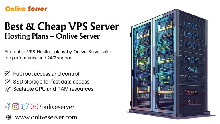 Best & Cheap VPS Server Hosting Plans – Onlive Server