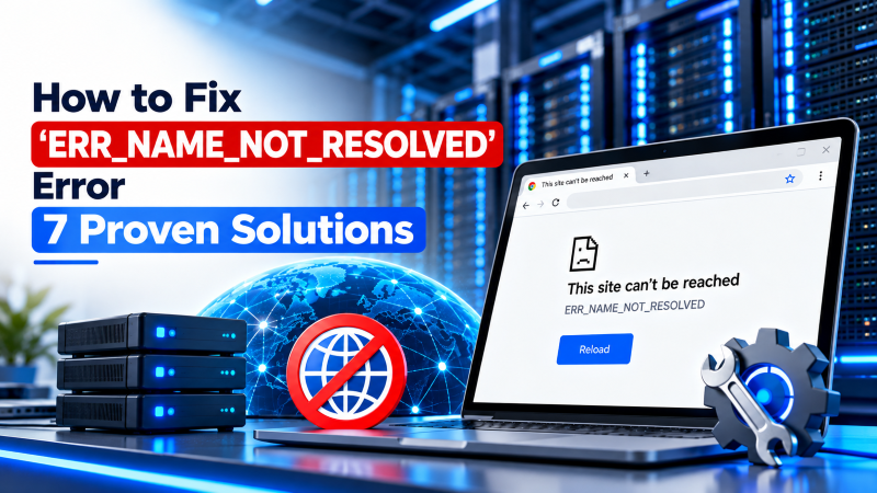 ERR_NAME_NOT_RESOLVED