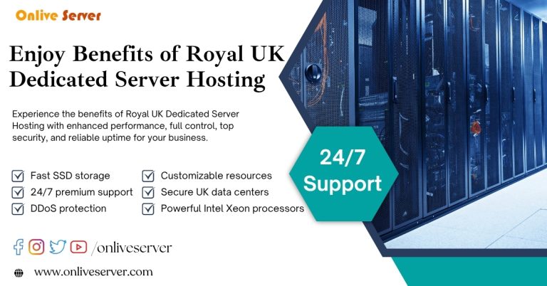 Enjoy Benefits of Royal UK Dedicated Server Hosting