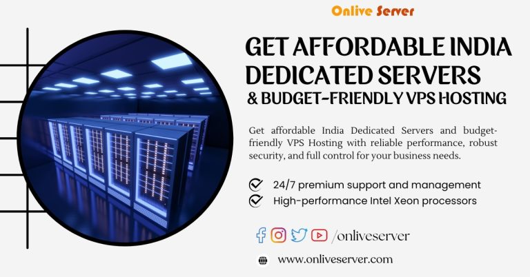 Get Affordable India Dedicated Servers & Budget-Friendly VPS Hosting