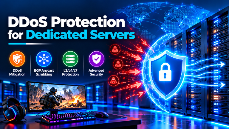 DDoS protection for dedicated servers