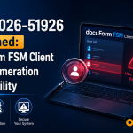 CVE-2026-51926 Explained: docuForm FSM Client User Enumeration Vulnerability